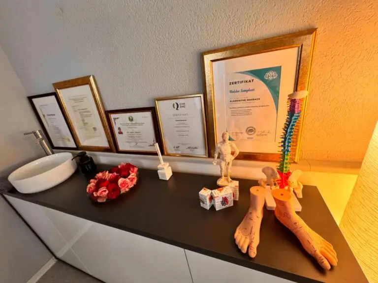 Zertifikate Massagesalon Basel